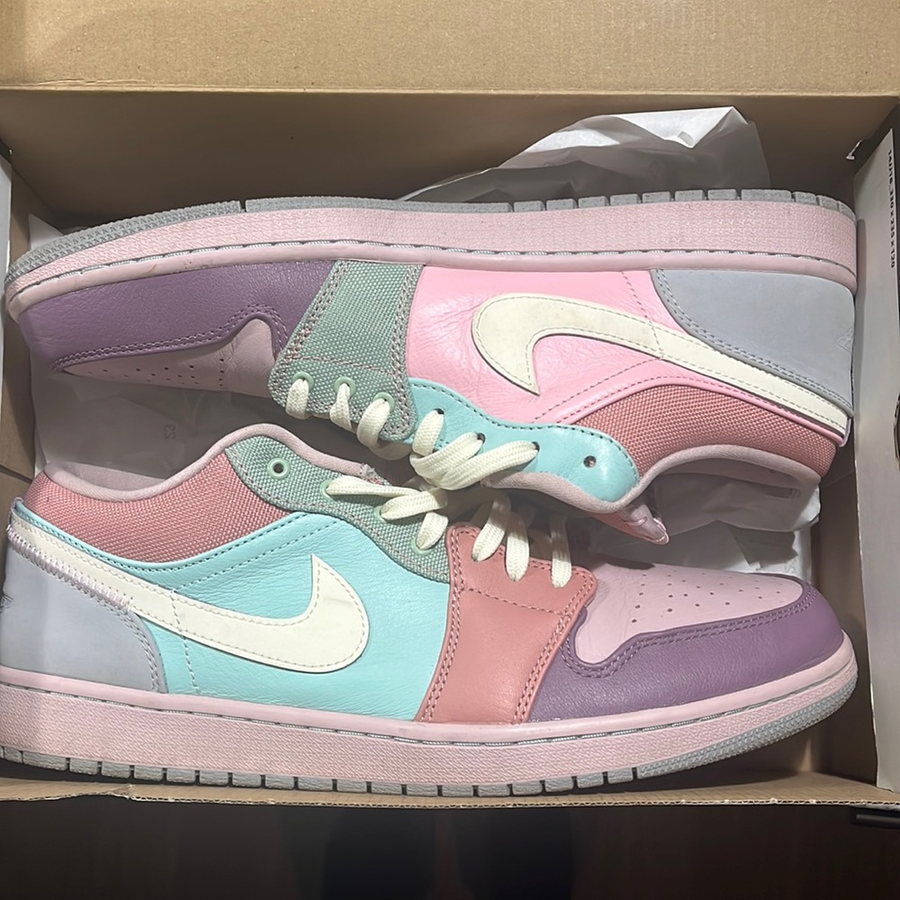 Jordan 1 low Pastel color